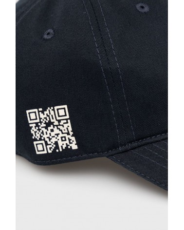 Champion - Logo Baseball Cap w/ QR - Black