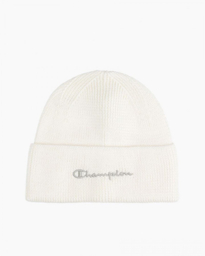 Champion - Script Logo Beanie - Beige