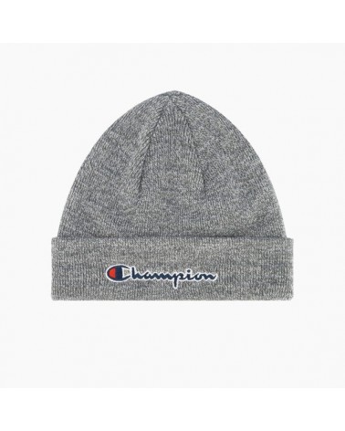 Champion - Script Logo Beanie - Heather Grey