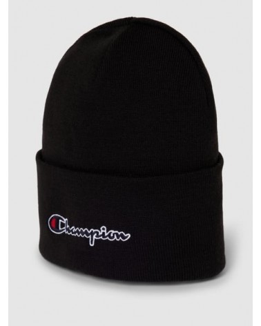 Champion - Script Logo Beanie - Black