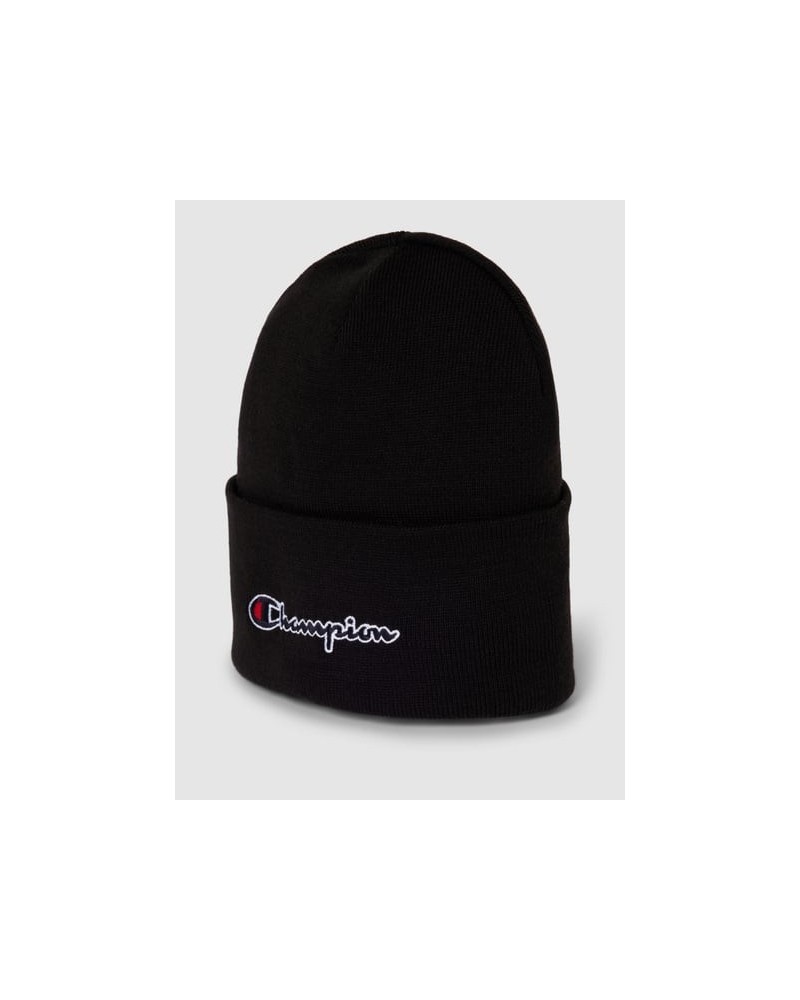 Champion - Script Logo Beanie - Black