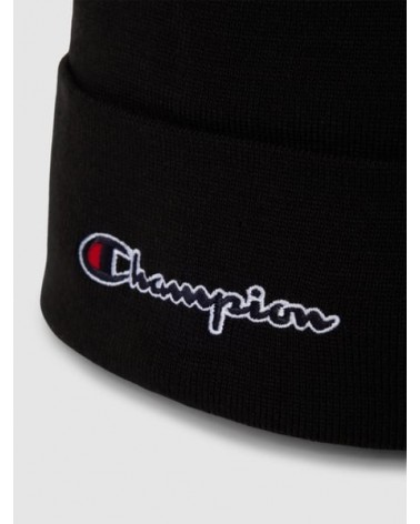 Champion - Script Logo Beanie - Black