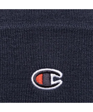 Champion - Small Logo Script Beanie - Navy