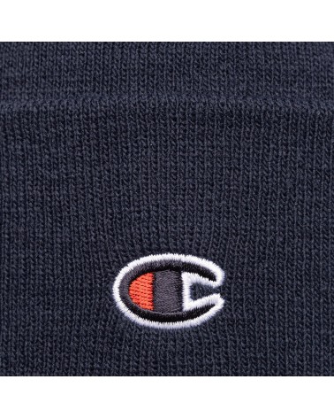 Champion - Small Logo Script Beanie - Navy