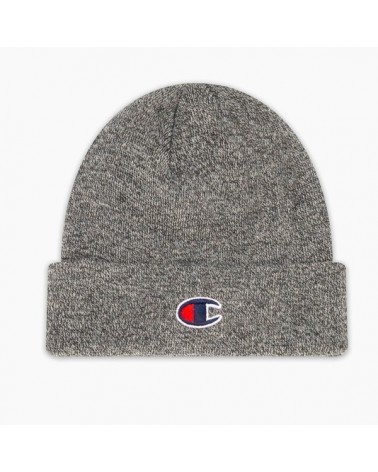 Champion - Small Logo Script Beanie - Heather Grey