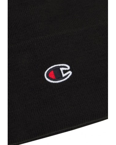 Champion - Small Logo Script Beanie - Black