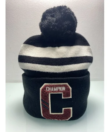 Champion - Big "C" Logo Script Beanie - Black