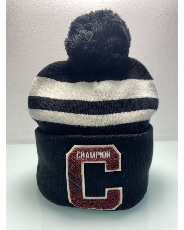 Champion - Big "C" Logo Script Beanie - Black