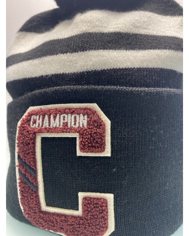 Champion - Big "C" Logo Script Beanie - Black