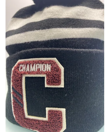 Champion - Big "C" Logo Script Beanie - Black
