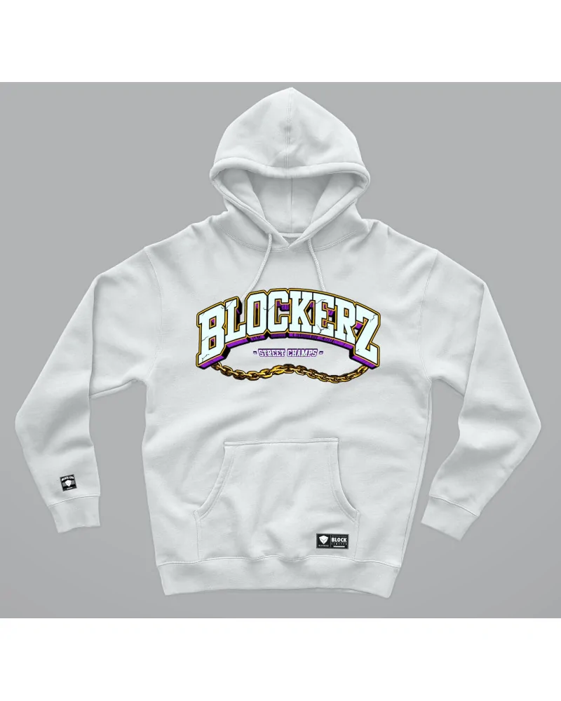 Block Limited - Blockerz Champs Hoodie - White | blockshops