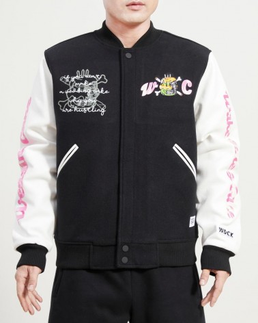 Wedding Cake - Goonies 2 Varsity Jacket - Black