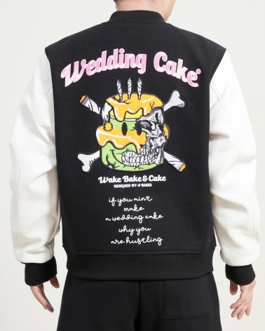 Wedding Cake - Goonies 2 Varsity Jacket - Black
