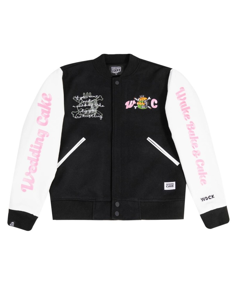 Wedding Cake - Goonies 2 Varsity Jacket - Black