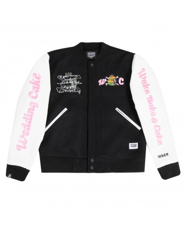 Wedding Cake - Goonies 2 Varsity Jacket - Black