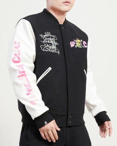 Wedding Cake - Goonies 2 Varsity Jacket - Black