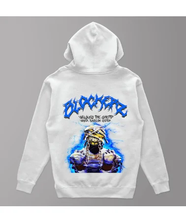 Block Limited - Unslaved Hoodie - White | blockshops