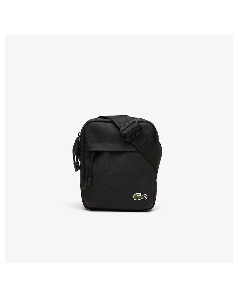 Lacoste - Unisex Zip Crossover Bag - Black