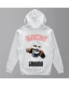 Block Limited - BlockBoy Red Line Hoodie - White