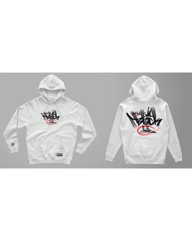 Block Limited - Fat Cap Hoodie - White