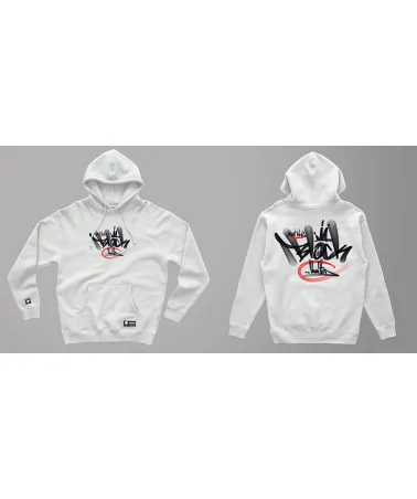 Block Limited - Fat Cap Hoodie - White