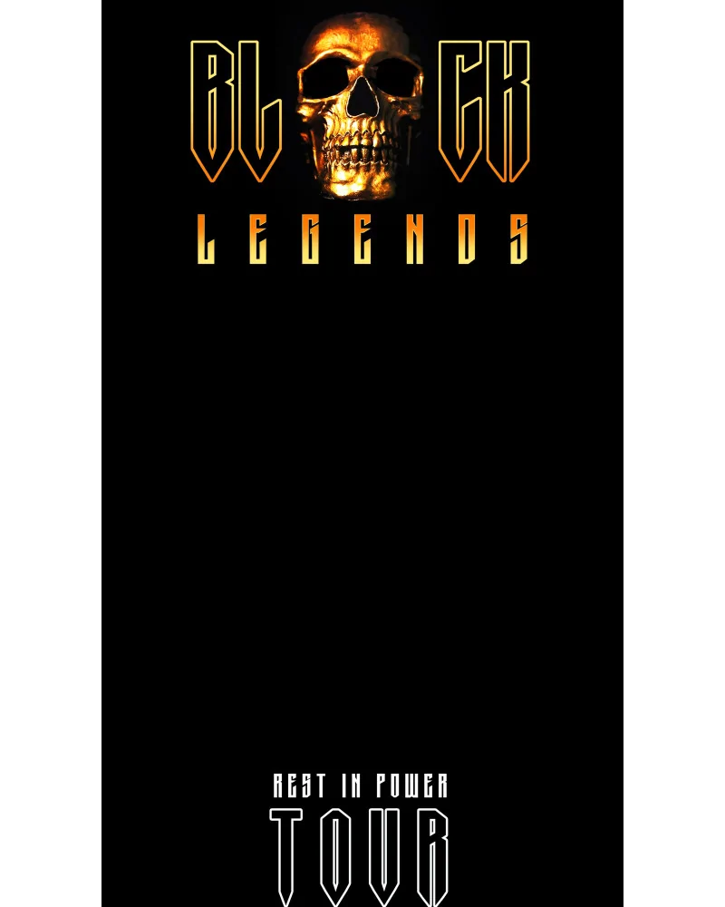 Block Limited - Legends Tour Tee - Black | blockshops