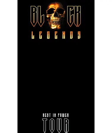 Block Limited - Legends Tour Tee - Black | blockshops