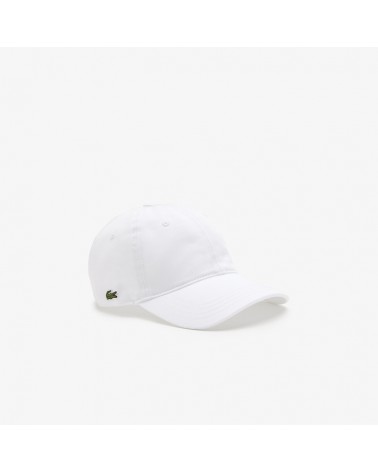 Lacoste - Organic Cotton Twill Cap - White