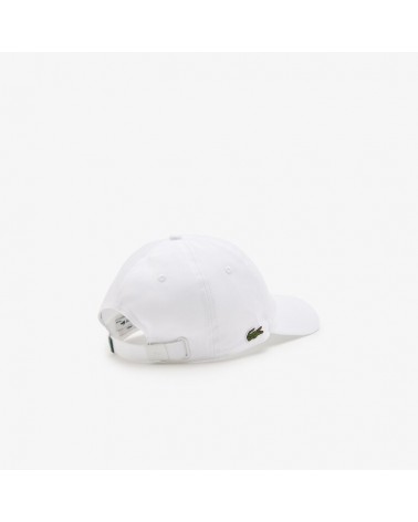 Lacoste - Organic Cotton Twill Cap - White