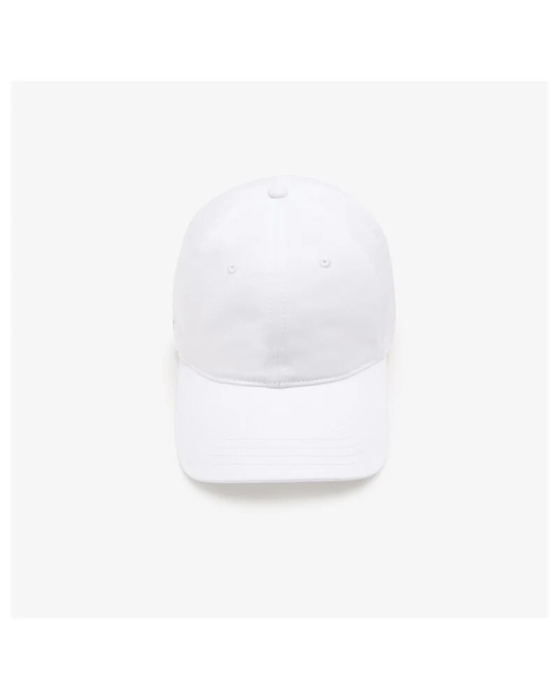 Lacoste - Organic Cotton Twill Cap - White