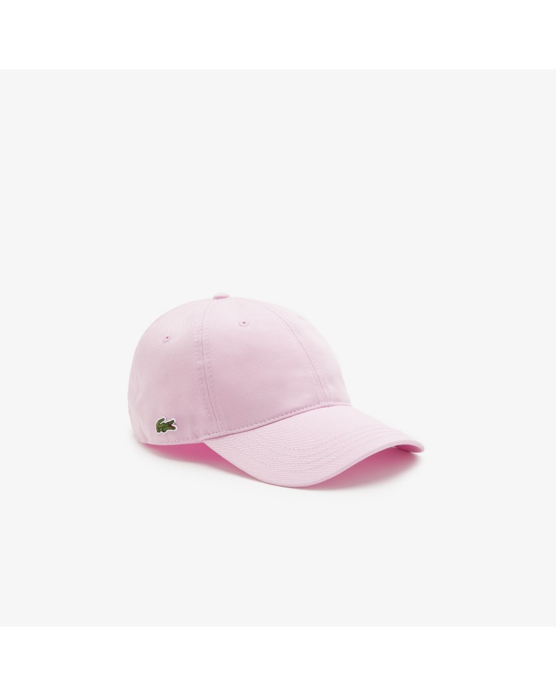 Lacoste - Organic Cotton Twill Cap - Pink