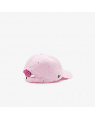 Lacoste - Organic Cotton Twill Cap - Pink