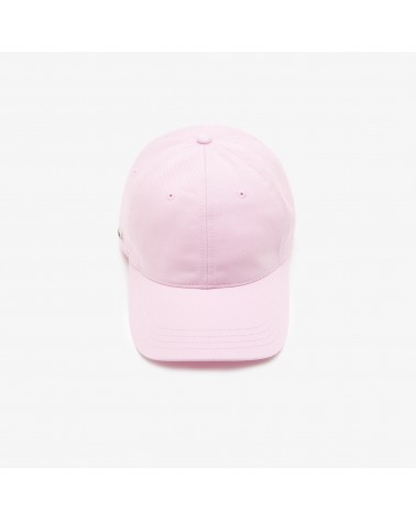 Lacoste - Organic Cotton Twill Cap - Pink