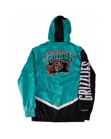 Mitchell & Ness -  Vancouver Grizzlies NBA Full Zip Windbreaker - Mint / Black