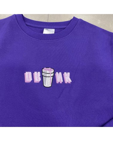 Block Limited - Drank Crewneck - Purple