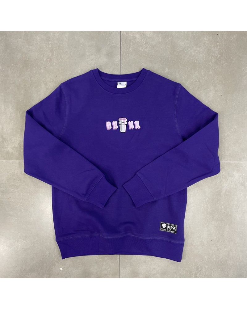 Block Limited - Drank Crewneck - Purple