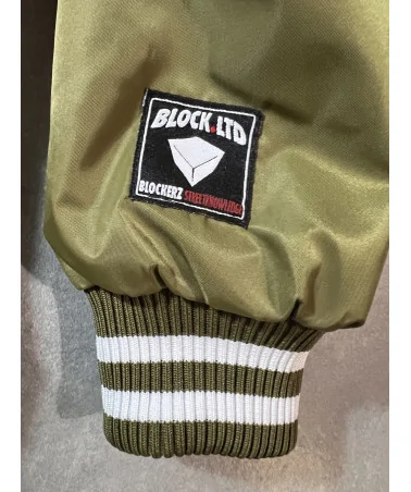 Block Limited - BlockBoy Nylon Jacket - Military Green | blockshops