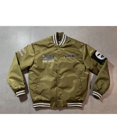 Block Limited - BlockBoy Nylon Jacket - Military Green | blockshops