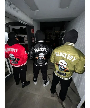 Block Limited - BlockBoy Nylon Jacket - Military Green | blockshops