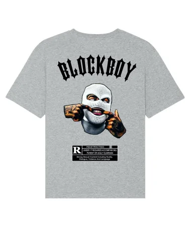 Block Limited - BlockBoy Tee - Heather Grey | blockshops