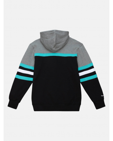 Mitchell & Ness - Head Coach Hoody Vancouver Grizzlies - Grey / Black