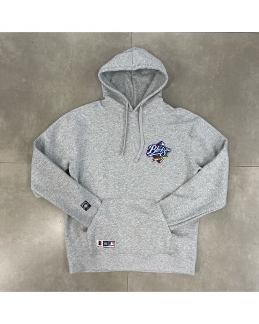 Block Limited - Block Series Patch Hoodie - Heather Grey