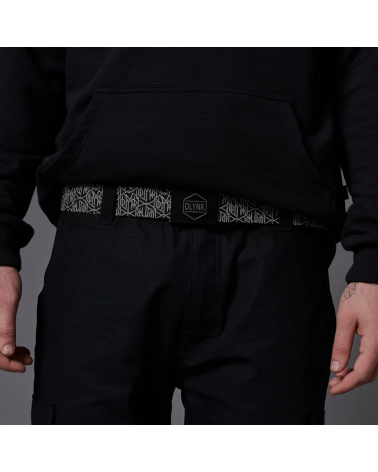 Dolly Noire - Monogram Clip Belt - Black