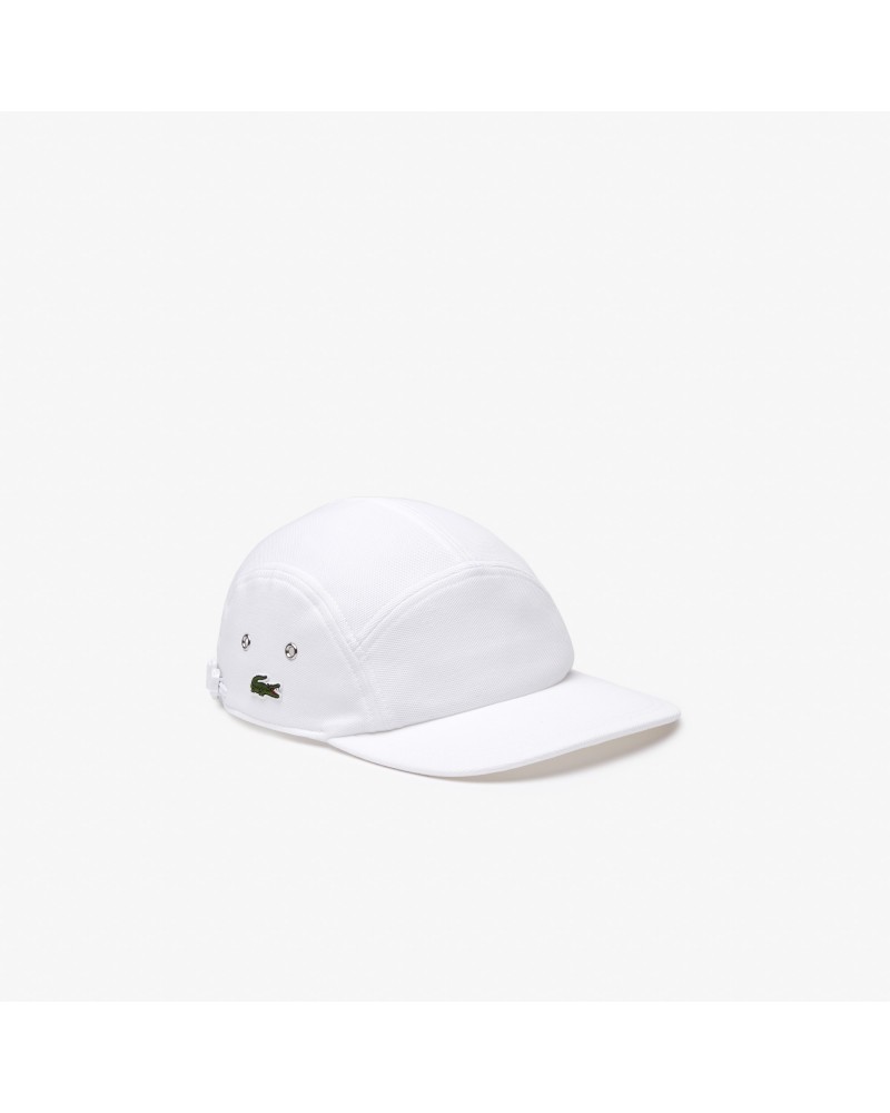 Lacoste Live - Girolle Lacoste Organic Cotton Piqué Cap - White