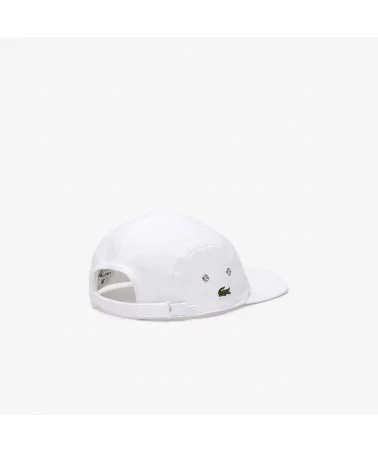 Lacoste Live - Girolle Lacoste Organic Cotton Piqué Cap - White