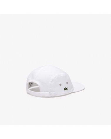 Lacoste Live - Girolle Lacoste Organic Cotton Piqué Cap - White