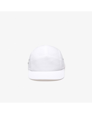 Lacoste Live - Girolle Lacoste Organic Cotton Piqué Cap - White