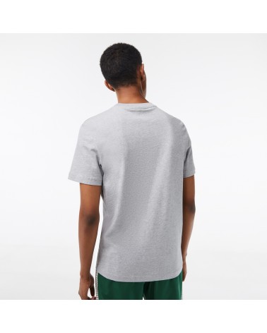 Lacoste - Cotton Jersey Print T-shirt - Grey