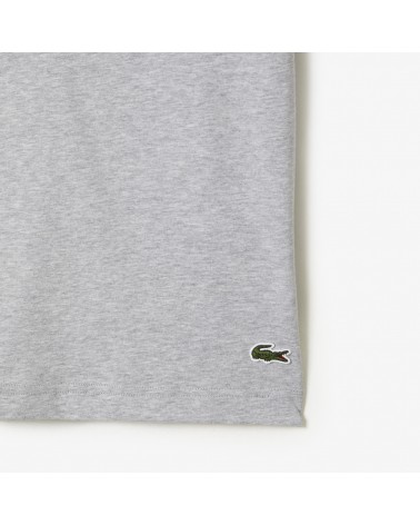 Lacoste - Cotton Jersey Print T-shirt - Grey