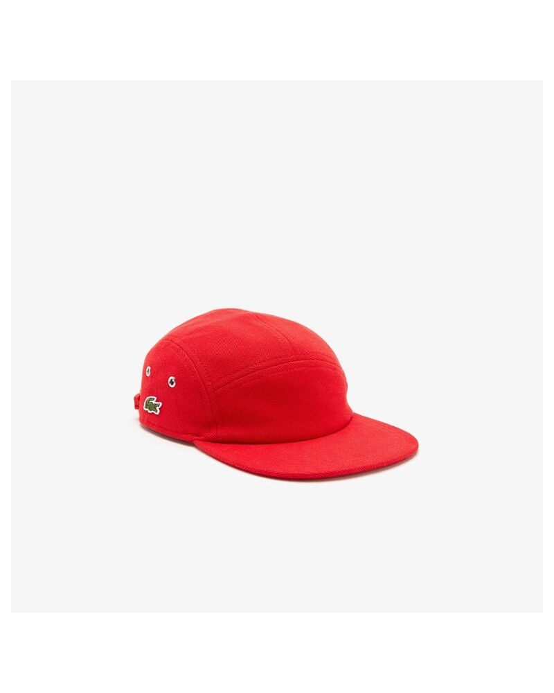 Lacoste Live - Girolle Lacoste Organic Cotton Piqué Cap - Red